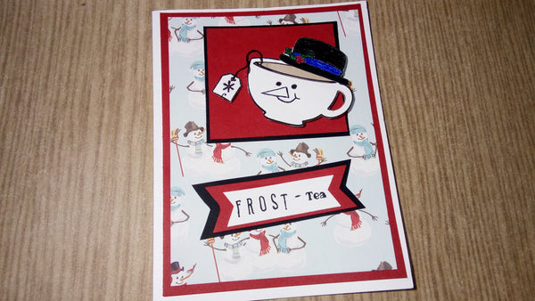 Frost- Tea Christmas/Winter Card