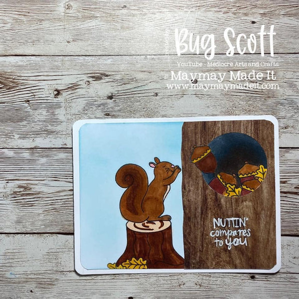 Maymay's 2021 Spring/Summer DT Bug Scott~ Oh, Nuts! Cards