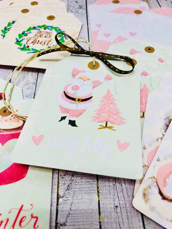 42 Christmas Tags in 1 hour and 17 minutes