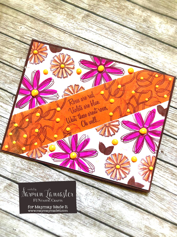 Blog Design Team Color Throwdown Challenge -A Very Funtastic Version of a Fall Card