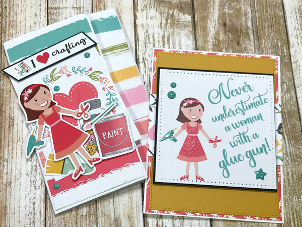 Crafty Friends Notebooks and Cards DT Project by Dawn Soto