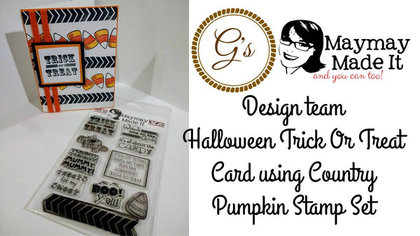 Halloween Card Using Bushel and a Peck Stamp Set