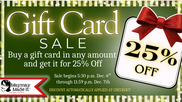 GIFT CARD SALE