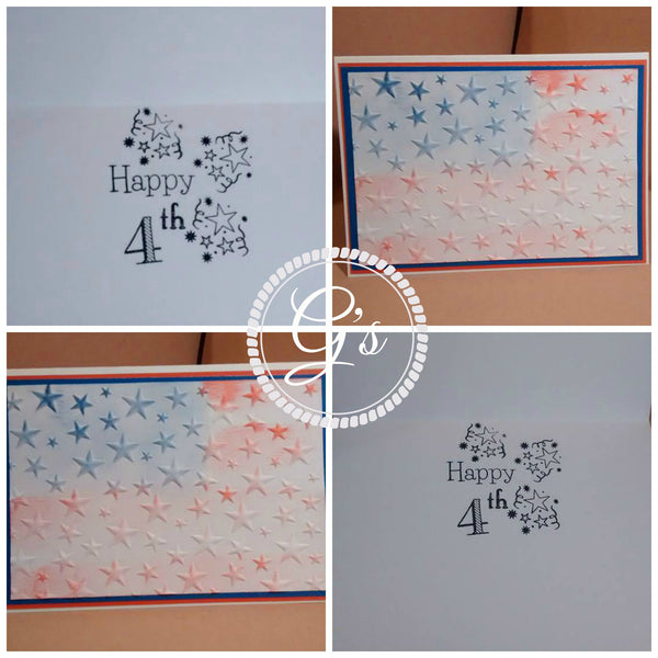 Patriotic 4th of July Card by: G's Creations - Gareth Frewer