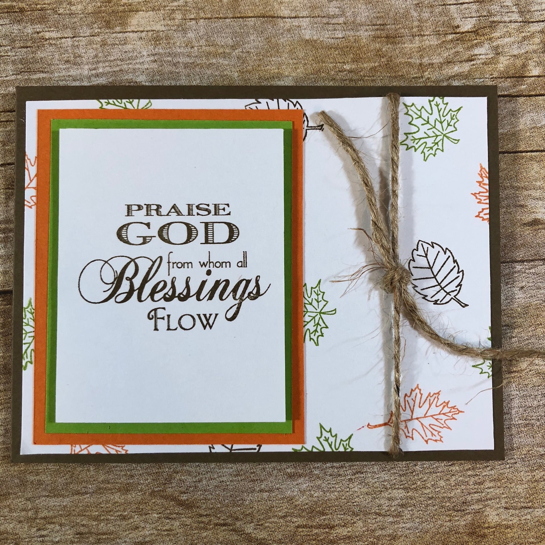 Blessings Card