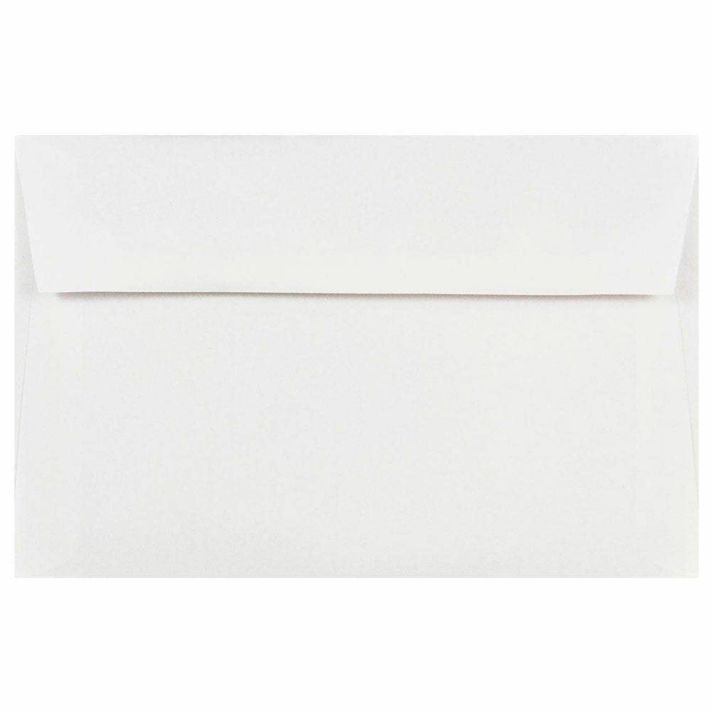 北へ。-White Illumimation- PRカード9枚未開封パックセット Jam Paper 5 3/4x8 3/4 White A9 Invitation Envelopes 25pk. {F326}
