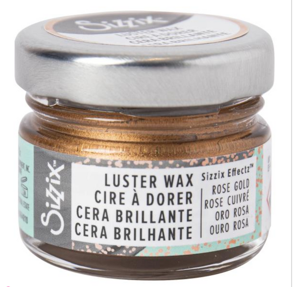 Sizzix Effectz Rose Gold Luster Wax {D102}
