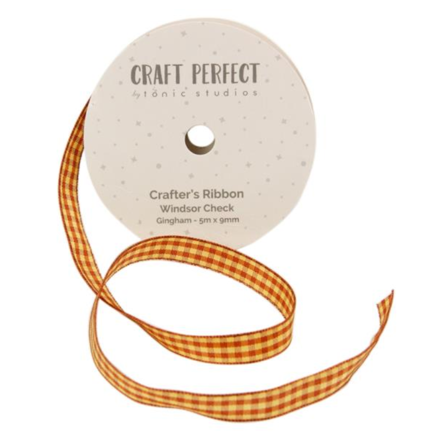 Craft Perfect Windsor Creek Gingham Ribbon {G24}