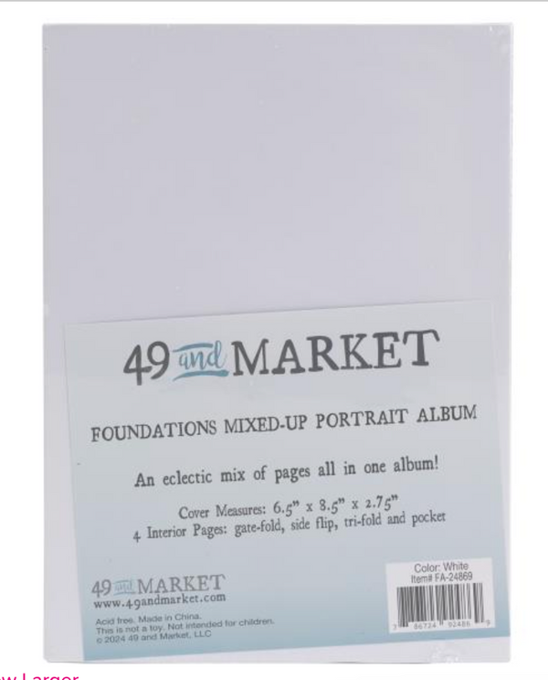 49 and Market White PORTRAIT Mixed Up Album
