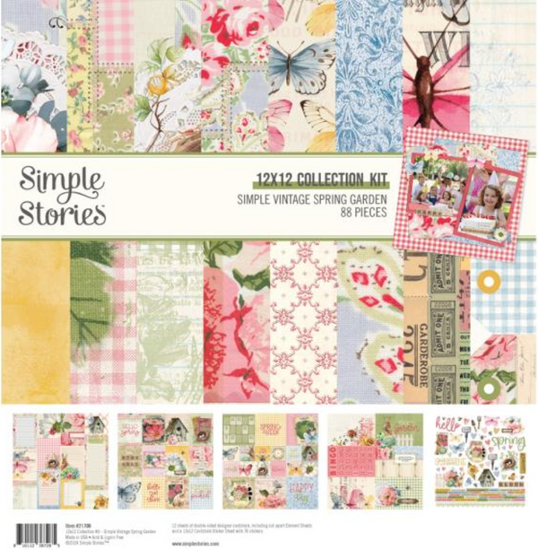 Simple Stories 12x12 Simple Vintage Spring Garden Collection Kit {B417}