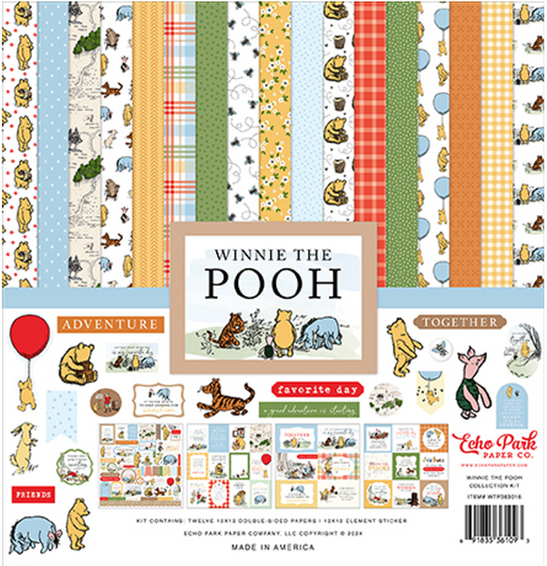 Echo Park 12x12 Winnie the Pooh Collection Kit