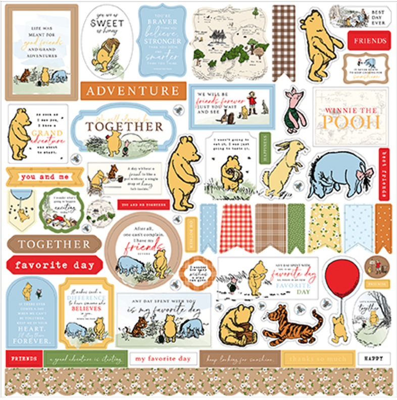 Echo Park 12x12 Winnie the Pooh Collection Kit {B605}