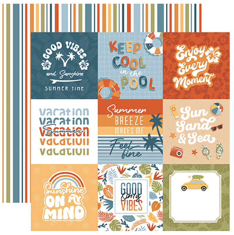 Echo Park 12x12 Summer Vibes Collection Kit {C100}