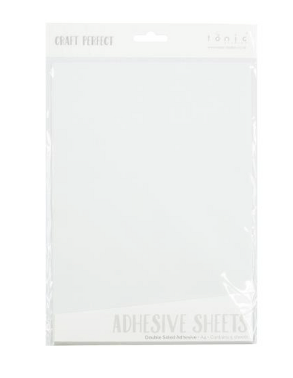 Craft Perfect A4 Double Sided Adhesive Sheets {F704}