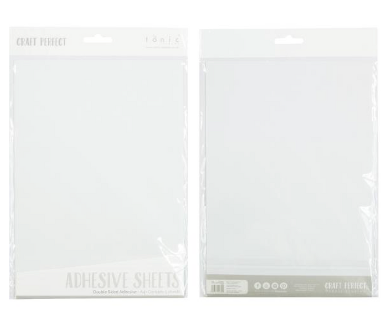 Craft Perfect A4 Double Sided Adhesive Sheets {F704}