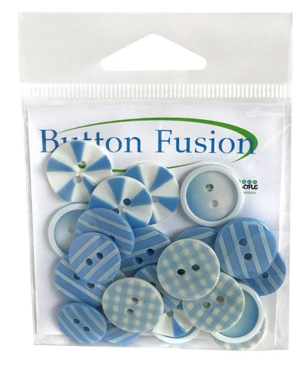 Buttons Galore Blues Medley Buttons {G55}