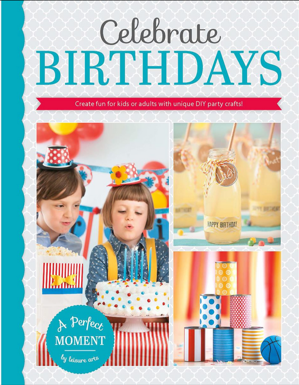 Leisure Arts Celebrate Birthdays Book