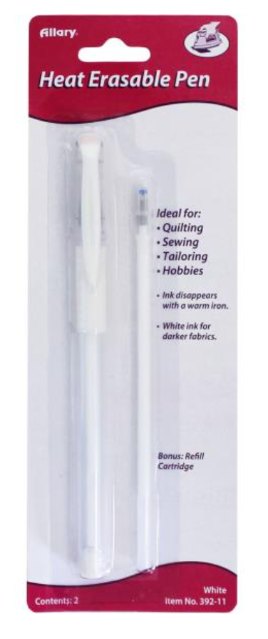Allary White Heat Erasable Pen {W08-W09}