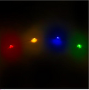 Tim Holtz Idea-Ology Tiny Christmas Multi Colored Wire Light Strands {G203}