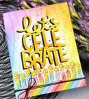 Lawn Fawn Giant Let's Celebrate Lawn Cuts Custom Craft Die {G188}