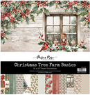 Paper Rose Studio 12x12 Christmas Tree Farm BASICS Paper Collection {B508}