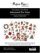 Paper Rose Studio Christmas Tree Farm Embossed Die Cut Ephemera