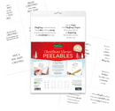Katy Sue Christmas Verses Peelables {B518}