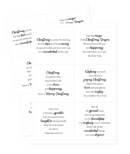 Katy Sue Christmas Verses Peelables {B518}