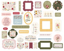 Carta Bella Pressed Florals Icons Ephemera {G145}