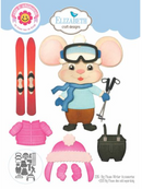Elizabeth Craft Designs BIG Mouse Winter Accessories Cute & Whimsical Die Set {X137}}