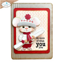 Elizabeth Craft Designs BIG Mouse Winter Accessories Cute & Whimsical Die Set {X137}}