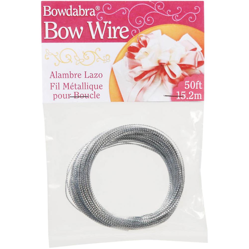 Bowdabra Silver Bow Wire - 50 ft