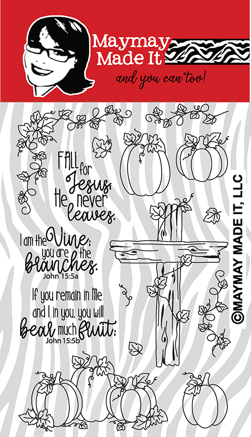 Maymay's Fall For Jesus 4x6 Stamp Set {A243}