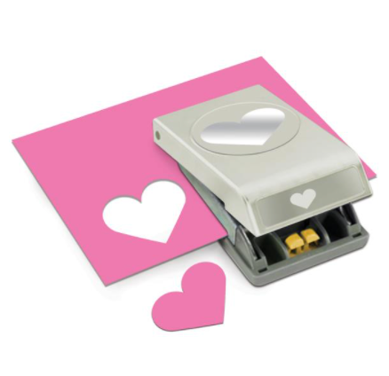  Lnrueg Heart Lever Action Craft Punch Set - 5 PCS  Different-Sized Heart Paper Punches, Ideal Paper Heart Maker for DIY  Greeting Cards, Scrapbooks, Memory Books, Envelopes, Journals, Gifts : Arts