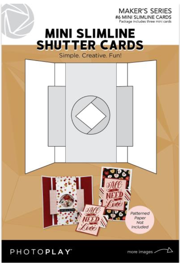 Photo Play Mini Slimline Shutter Card {B620}