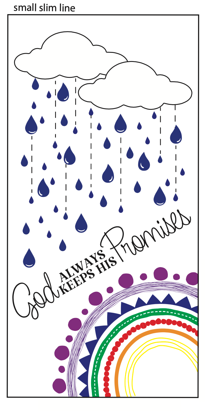 Maymay's His Promise 4x6 Stamp Set {A289}