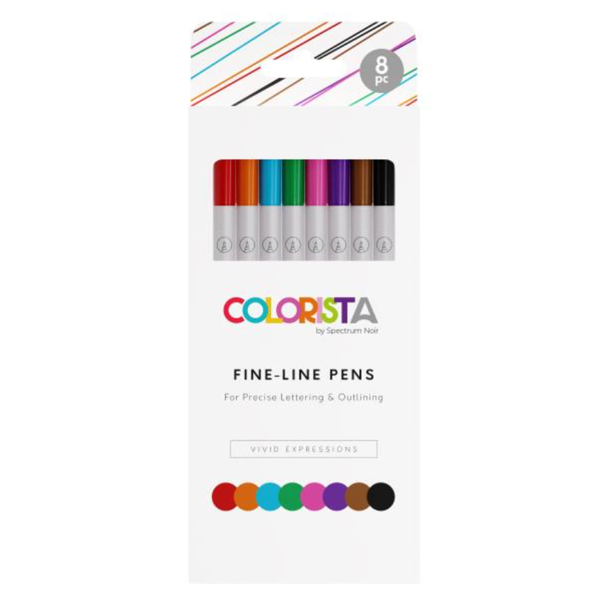 Spectrum Noir Colorista Vivid Expressions Fine-Line Pens {C216}