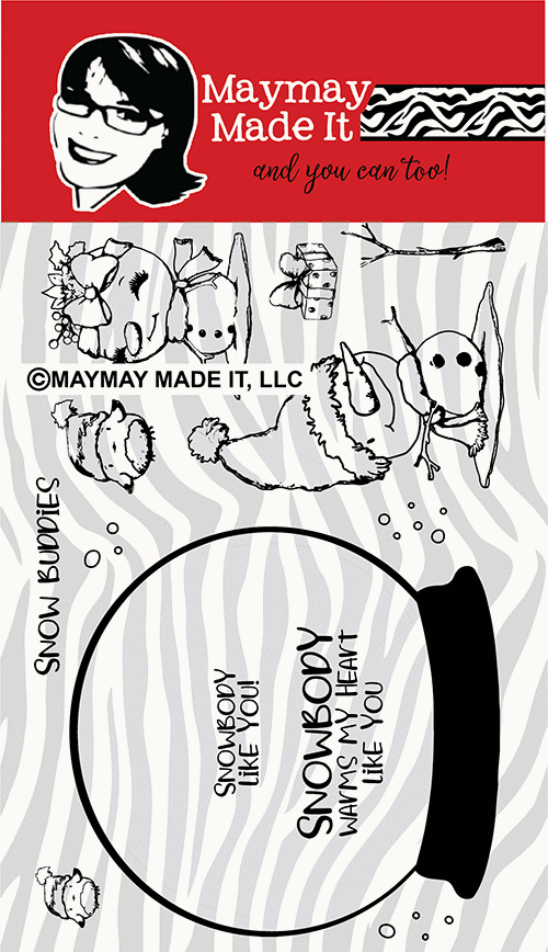Maymay's Snow Buddies 4x6 Stamp Set {A38}
