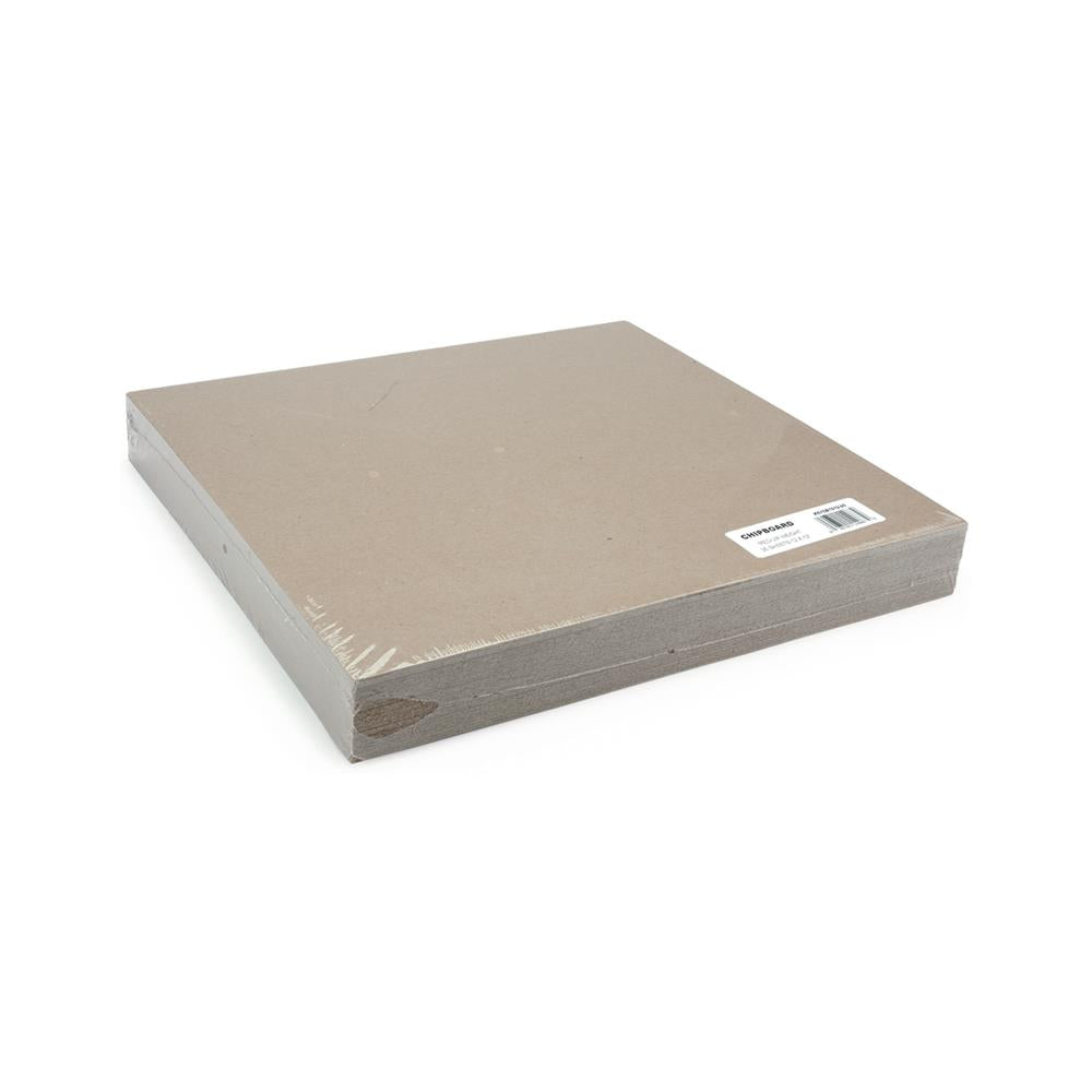 12 X 12 Black Chipboard - Cardboard Medium Weight Chipboard Sheets - 25  Per Pack.