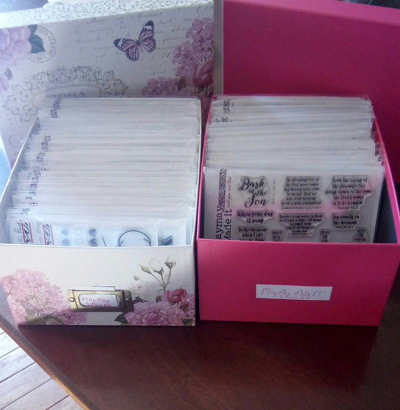How I store my Maymay Made It Stamps