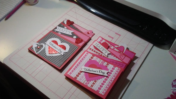 Accordion 6-Page Valentine Card Part 2