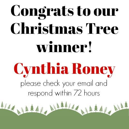 ABUSA Christmas Tree Giveaway Winner