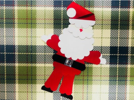 Santa Punch Art Christmas In July 2018