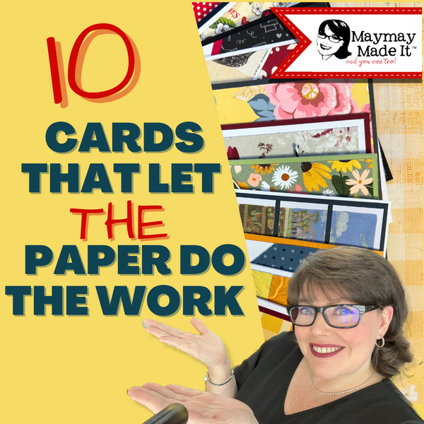 Leftover Papers have met their match!  Cards so simple you’ll  🤦🏻‍♀️ !