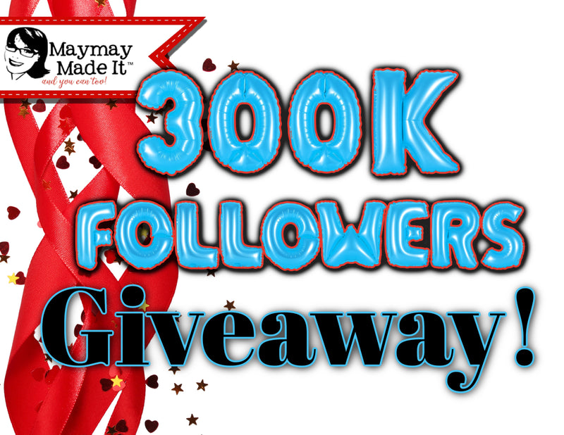 300K FOLLOWERS GIVEAWAY!