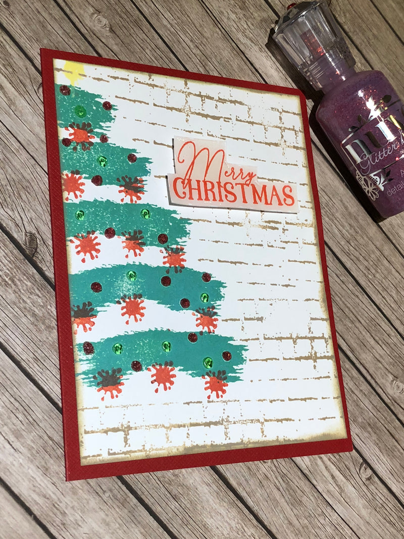 Christmas in July-Christmas Tree Card