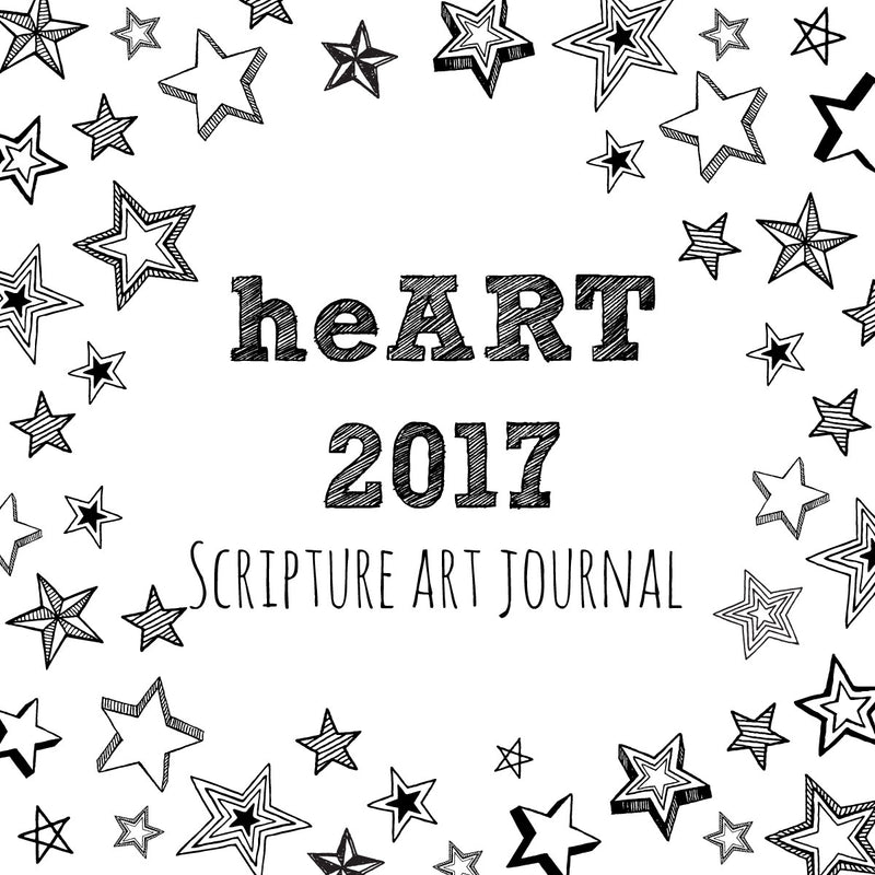 heART Scripture Art Journal Overview for 2017