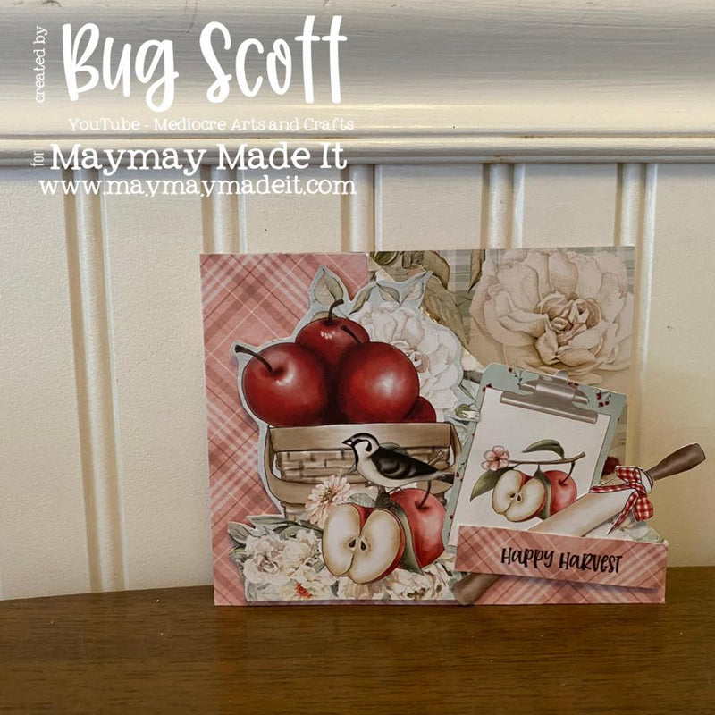 Maymay's 2021 Spring/Summer DT Bug Scott~ Mintay Make A Fuss Layered Card