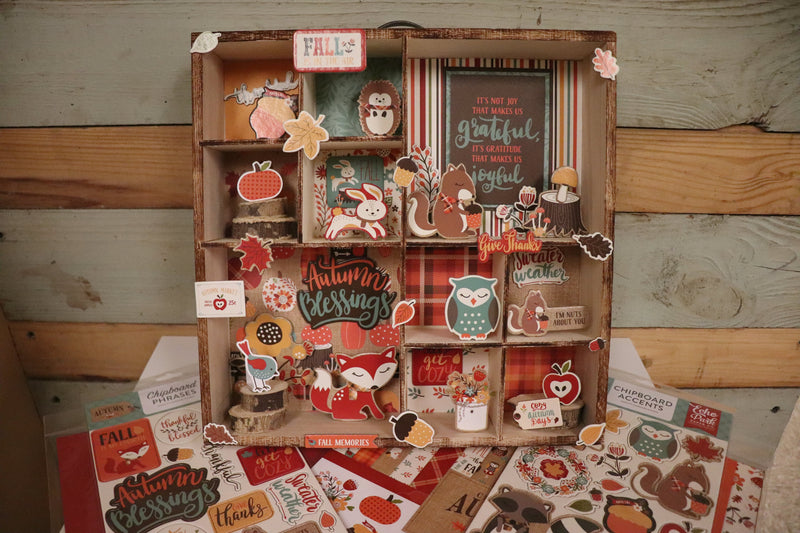 Celebrate Autumn Shadow Box