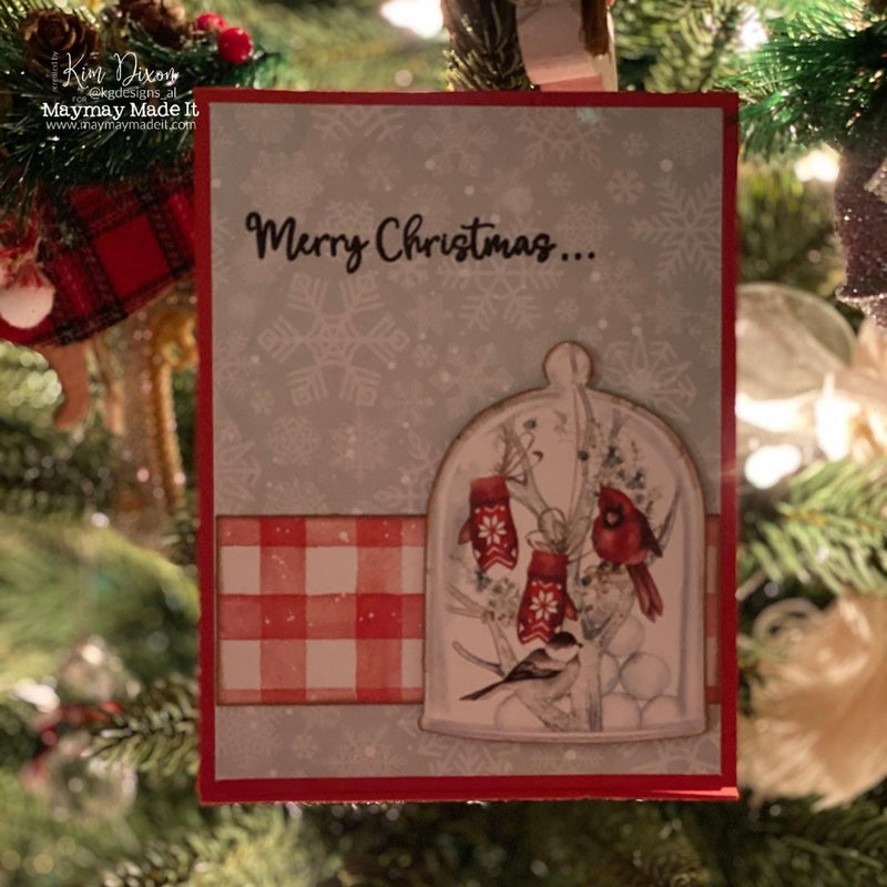 Maymay’s Pictorial Design Team Winterland Gift Card Holder
